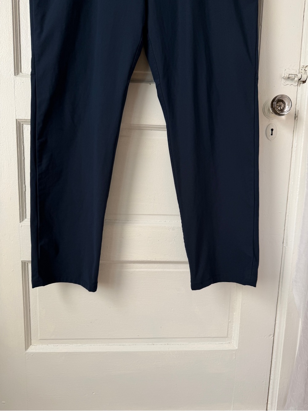 Lululemon ABC Classic Fit Pants Navy Blue Zip Security Pocket Men’s 38 Athletic - Picture 6 of 15